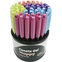 Caneta GEL HAPPY 0.7MM 5CORES DP.C/50 Caneta GEL HAPPY 0.7MM 5CORES DP.C/50
