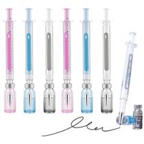 Caneta gel lulupureclean 0,38 mm tinta preta kit com 6 unidades formato seringa Caneta gel lulupureclean 0,38 mm tinta preta kit com 6 unidades formato seringa