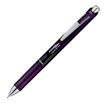 Caneta Gel Pentel Energel Black 0.5 mm Preto Bordô