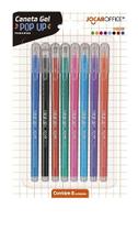 Caneta Gel Pop Up 0.55Mm 8Cores Caneta Gel Pop Up 0.55Mm 8Cores