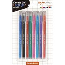 Caneta GEL POP UP 0.55MM 8CORES Caneta GEL POP UP 0.55MM 8CORES