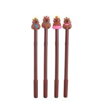 Caneta Gel Preta 0.7mm Sortida Capivara Capybara Bichinho Fofo Kawaii