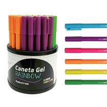 Caneta Gel Rainbow 0.7 Colorida - Display com 50 Unidades Jocar Office Leonora - 97935 Caneta Gel Rainbow 0.7 Colorida - Display com 50 Unidades Jocar Office Leonora - 97935