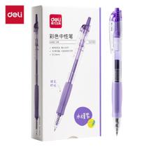 Caneta GEL Retratil C/GRIP Roxa 0,5MM Caixa com 12 Caneta GEL Retratil C/GRIP Roxa 0,5MM Caixa com 12