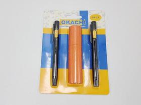 Caneta Giz com Marcador De Tecido OK-023 - Okachi