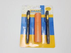 Caneta Giz com Marcador De Tecido OK-023 - Okachi - Sun Special Caneta Giz com Marcador De Tecido OK-023 - Okachi - Sun Special