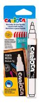 Caneta Giz Líquido Branco Carioca Para Quadro Negro Caneta Giz Líquido Branco Carioca Para Quadro Negro