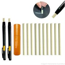 Caneta giz mágico panda marcador para tecidos - caixa refil