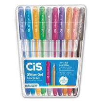 Caneta Glitter Gel 10 Cores - Cis Caneta Glitter Gel 10 Cores - Cis