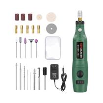 Caneta Gravadora Elétrica Mini 10W NEWACALOX 12V Kit De Ferramentas Rotativas De Velocidade Variável
