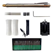 Caneta Gravadora Recarregavel Sem Fio Gravação (30 Peças) - Retifica Caneta Gravadora Recarregavel Sem Fio Gravação (30 Peças) - Retifica