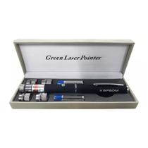 Caneta Green Laser Pointer Kapbom Potente Verde Forte