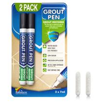 Caneta Grout Pen Rainbow Chalk, preta, impermeável, 7 ml, pacote com 2 Caneta Grout Pen Rainbow Chalk, preta, impermeável, 7 ml, pacote com 2