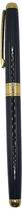 Caneta Herweg 8465 Rollerball Sheafer Preto Brilho Dourado