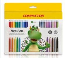 Caneta hidrocor 024un neo pen gig co