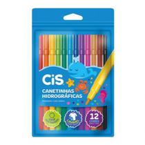 Caneta Hidrocor Cis Com 12 Unid Color Estojo Caneta Hidrocor Cis Com 12 Unid Color Estojo