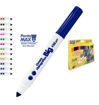 Caneta hidrog. 12 cores big ponta max lavavel kz224 Caneta hidrog. 12 cores big ponta max lavavel kz224