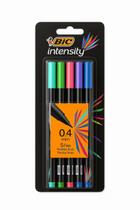 Caneta hidrog. 5 cores intensity 0.4 - bic Caneta hidrog. 5 cores intensity 0.4 - bic