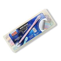 Caneta hidrog. fineliner 8 cores pastel diamond kz720