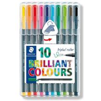 Caneta Hidrográfica 0.4 10 cores Roller Staedtler