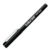 Caneta Hidrográfica 0.4mm EK-200 Artline Preta Caneta Hidrográfica 0.4mm EK-200 Artline Preta
