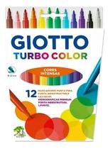 Caneta hidrográfica 12 c giotto turbo color Caneta hidrográfica 12 c giotto turbo color