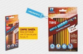 Caneta Hidrográfica 12 Cores Lavável Tons de Pele Tris Caneta Hidrográfica 12 Cores Lavável Tons de Pele Tris