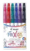 Caneta Hidrográfica 6 Cores Apagável Frixion Pilot Caneta Hidrográfica 6 Cores Apagável Frixion Pilot