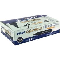 Caneta Hidrográfica Color 850l Junior Preto 12un - Pilot Caneta Hidrográfica Color 850l Junior Preto 12un - Pilot