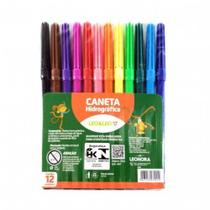 Caneta Hidrografica Com 12 Cores Leo & Leo - Leonora Caneta Hidrografica Com 12 Cores Leo & Leo - Leonora