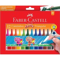 Caneta Hidrográfica Faber-Castell Jumbo Com 12 Cores Caneta Hidrográfica Faber-Castell Jumbo Com 12 Cores