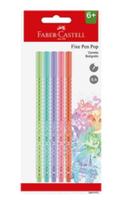 Caneta Hidrográfica Fine Pen Pop Color 0.4 Com 5 Faber Castell Caneta Hidrográfica Fine Pen Pop Color 0.4 Com 5 Faber Castell