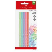 Caneta hidrográfica Fine Pen Pop SM/FPP5P com 5 unidades - Faber-Castell Caneta hidrográfica Fine Pen Pop SM/FPP5P com 5 unidades - Faber-Castell
