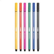 Caneta Hidrografica Fineliner Ponta Ultra Fina 0.4mm Amarelo