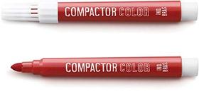 Caneta Hidrografica Jumbo Compactor Color Avulso Verm. Caneta Hidrografica Jumbo Compactor Color Avulso Verm.