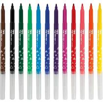 Caneta Hidrografica Mega Hidro Color 12 Cores