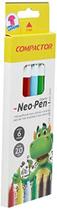 Caneta Hidrografica Neo-Pen Gigante 06 Cores Caneta Hidrografica Neo-Pen Gigante 06 Cores