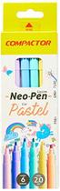 Caneta Hidrografica Neo-Pen Gigante 06 Cores Paste Caneta Hidrografica Neo-Pen Gigante 06 Cores Paste