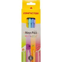 Caneta Hidrografica NEO-PEN Gigante 06 Cores Paste Caneta Hidrografica NEO-PEN Gigante 06 Cores Paste