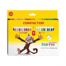 Caneta hidrográfica Neo Pen Gigante 24 cores - Compactor Caneta hidrográfica Neo Pen Gigante 24 cores - Compactor