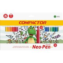 Caneta Hidrográfica NEO-PEN Gigante 36 Cores PCT com 05