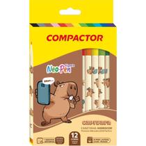 Caneta Hidrografica NEO-PEN Gigante Capivara 12COR PCT.C/05 Caneta Hidrografica NEO-PEN Gigante Capivara 12COR PCT.C/05