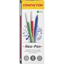 Caneta Hidrográfica NEO-PEN Gigante Preta Caixa com 12