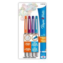Caneta Hidrográfica Paper Mate Flair Ultra Fina 4 Cores Caneta Hidrográfica Paper Mate Flair Ultra Fina 4 Cores