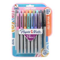 Caneta Hidrográfica Paper Mate Ultra Fine Candy Pop 16 Cores