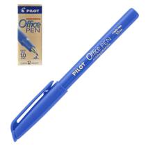 Caneta Hidrográfica Pilot Office Pen 1.0mm Azul 12UN Caneta Hidrográfica Pilot Office Pen 1.0mm Azul 12UN
