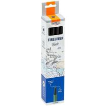 CANETA HIDROGRÁFICA PONTA FINA 0.4mm FINELINER PRETO BRW - CX C/12un CANETA HIDROGRÁFICA PONTA FINA 0.4mm FINELINER PRETO BRW - CX C/12un