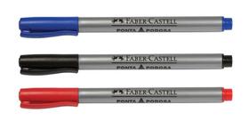Caneta Hidrográfica Ponta Porosa Azul Faber-castell - Faber Castell