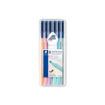 Caneta Hidrográfica Staedtler Triplus Fibre-tip Pastel 06 Cores