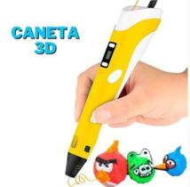 Caneta Impressora 3D com Tela Digital para Ajuste de Temperatura - Impressão Profissional - Cmark